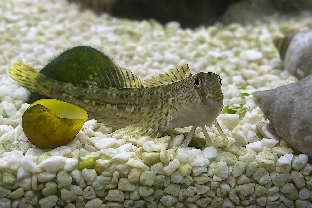 Common Blenny in an aquarium